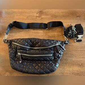 MZ Wallace Black Quilted Crosby Sling -excellent condition only used a few times